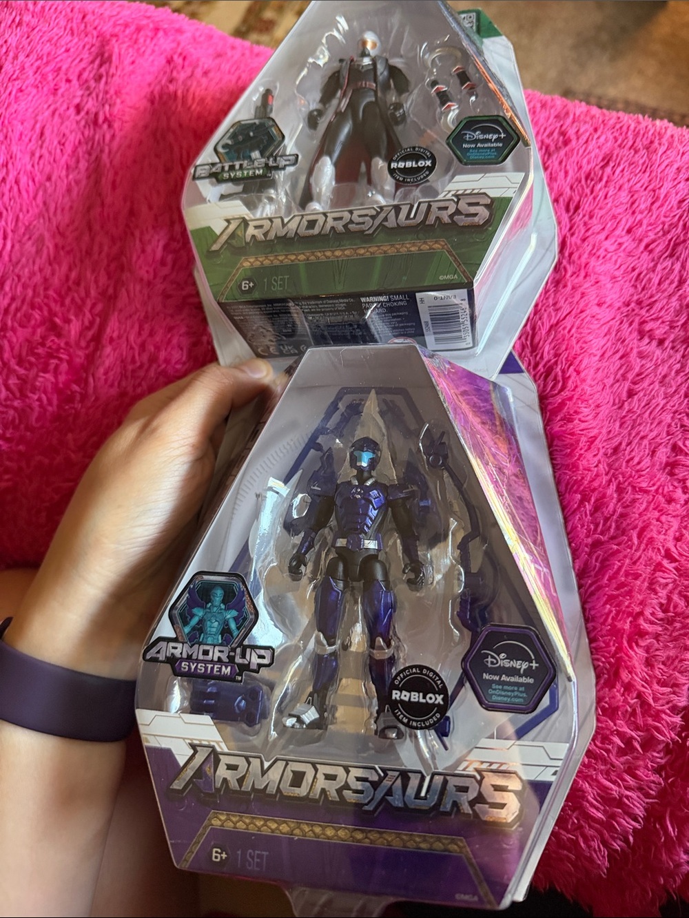 Armorsaurs Armor-Up System Action Figure - Purple